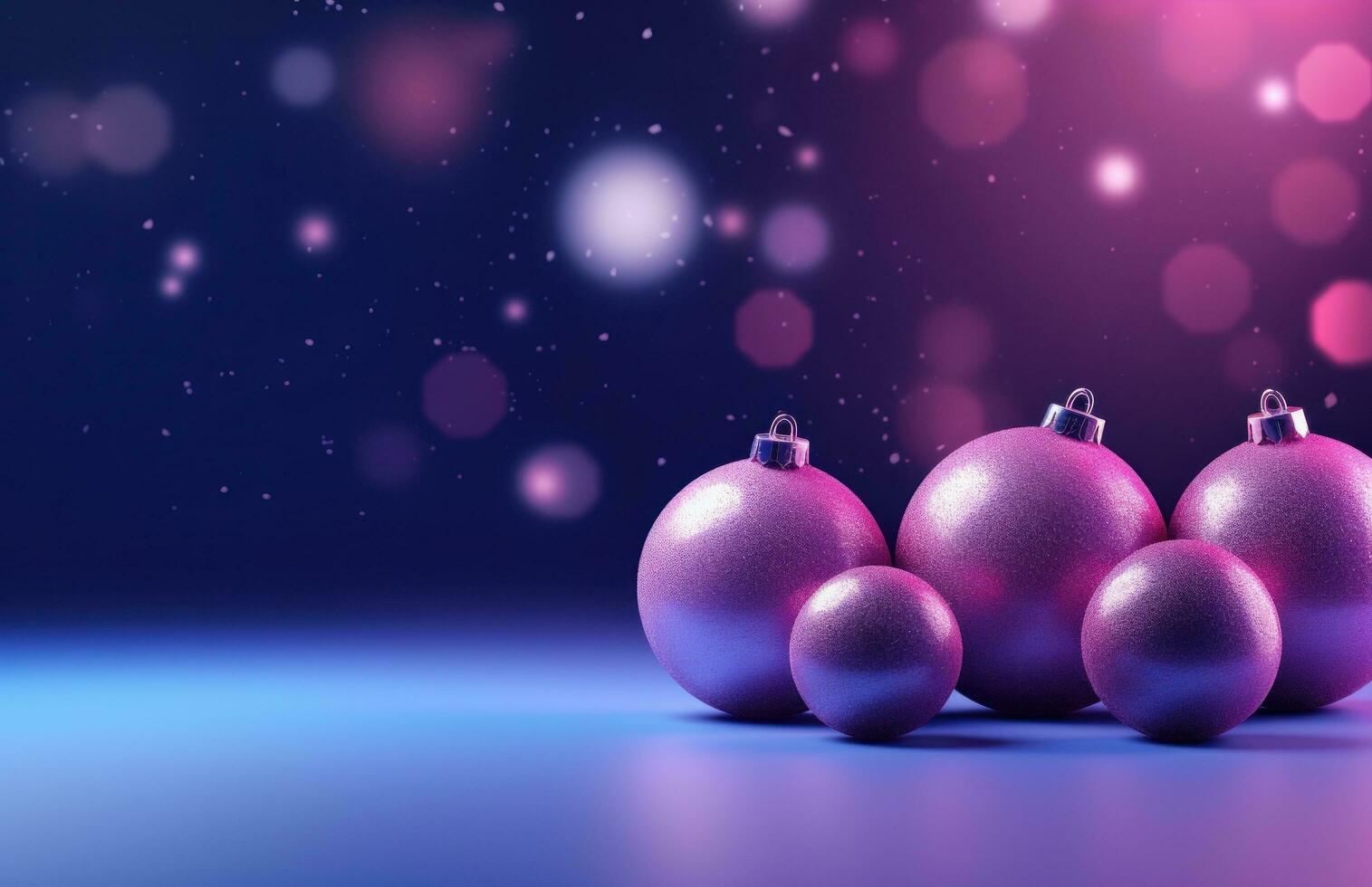 AI generated christmas background nyeotek photo