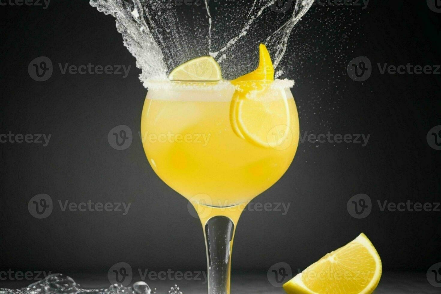 AI generated margarita cocktail. Pro Photo