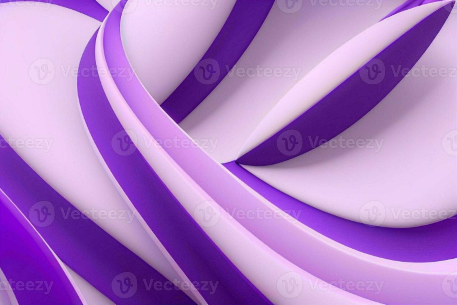 AI generated 3d rendering luxury bold purple and white abstract background. Pro Photo