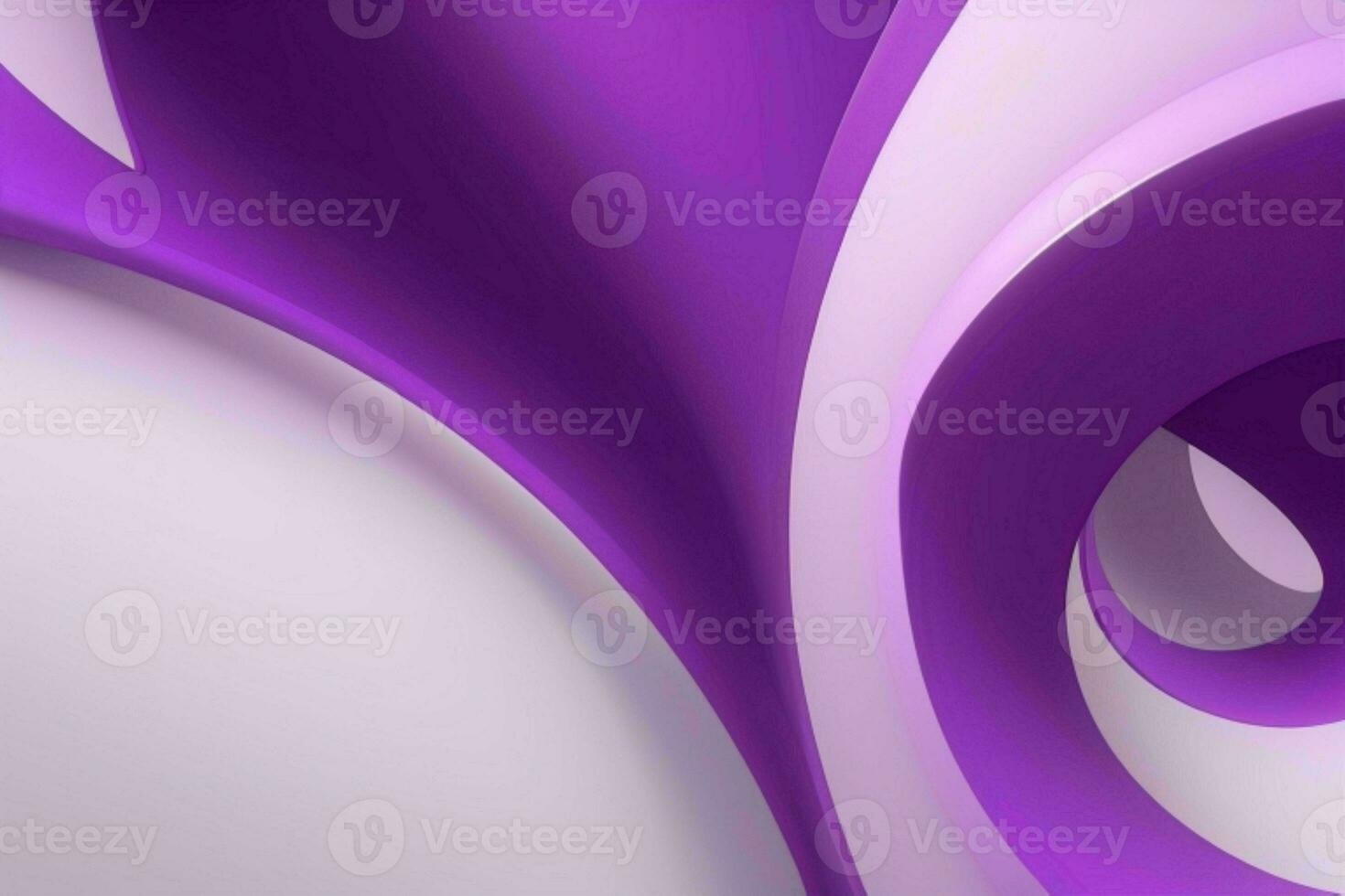 AI generated 3d rendering luxury bold purple and white abstract background. Pro Photo