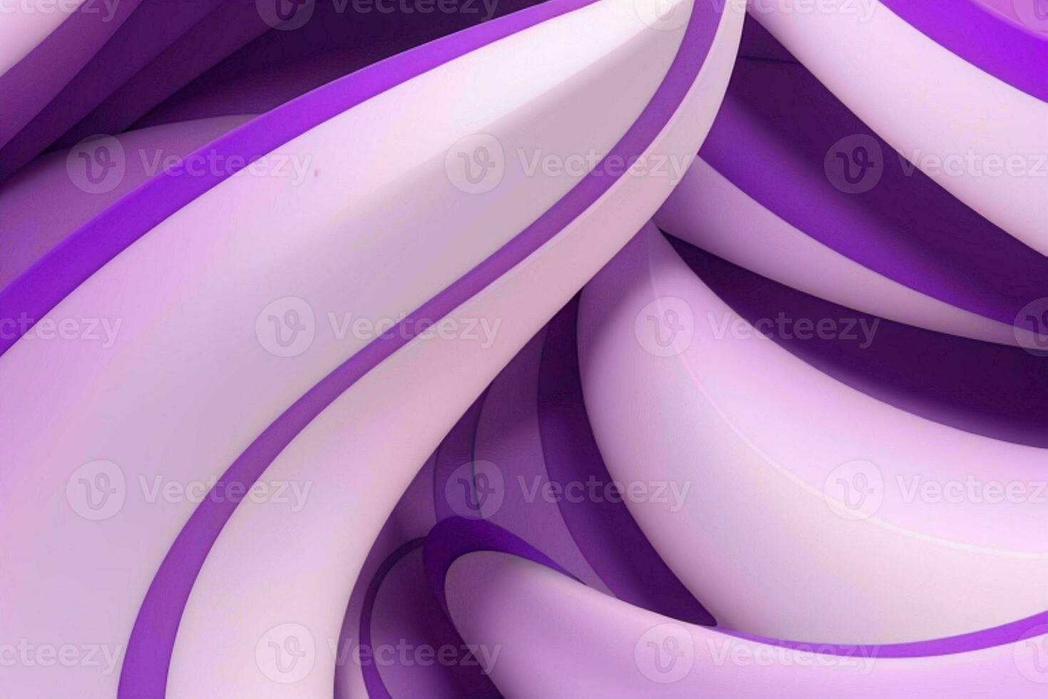 AI generated 3d rendering luxury bold purple and white abstract background. Pro Photo