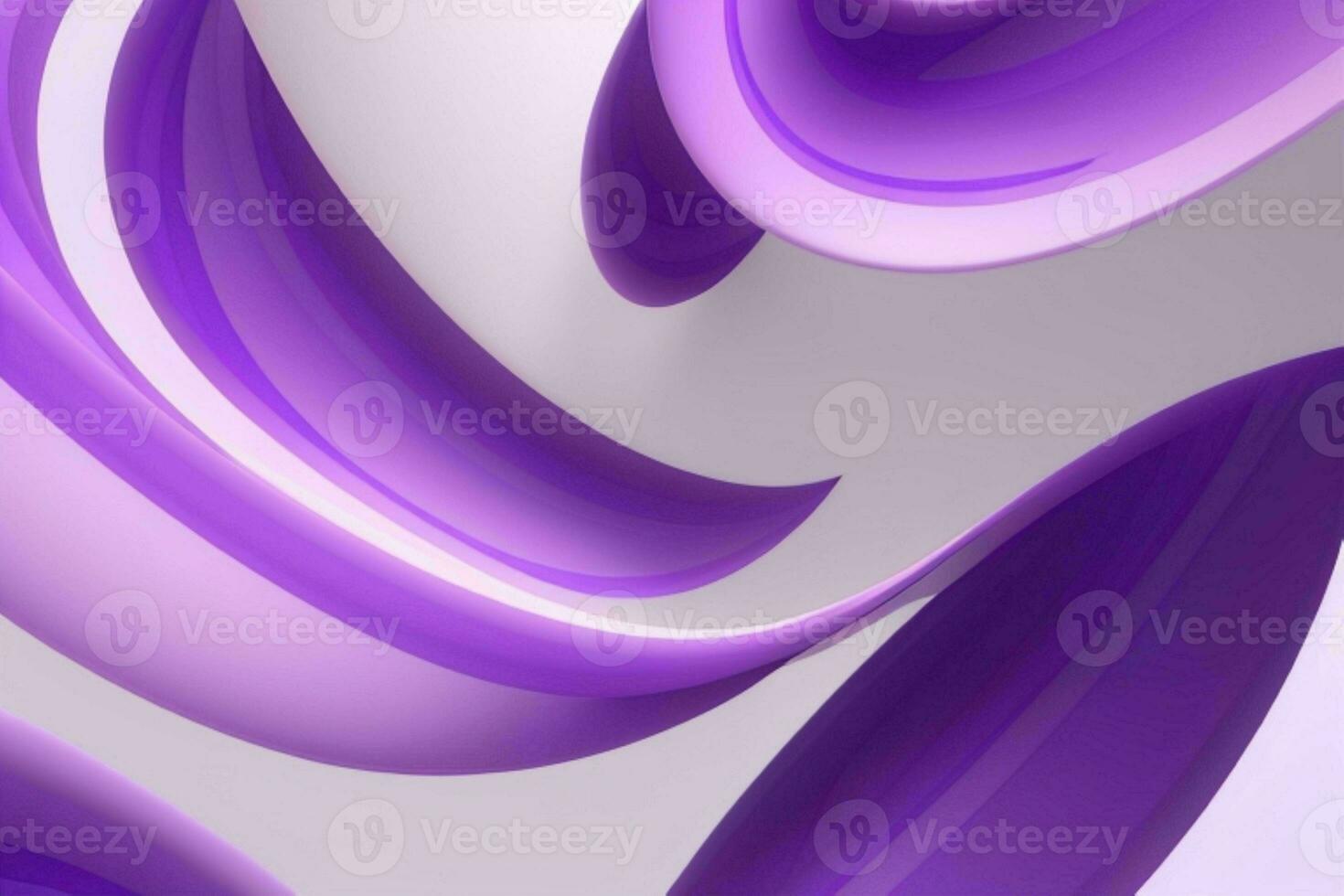 AI generated 3d rendering luxury bold purple and white abstract background. Pro Photo