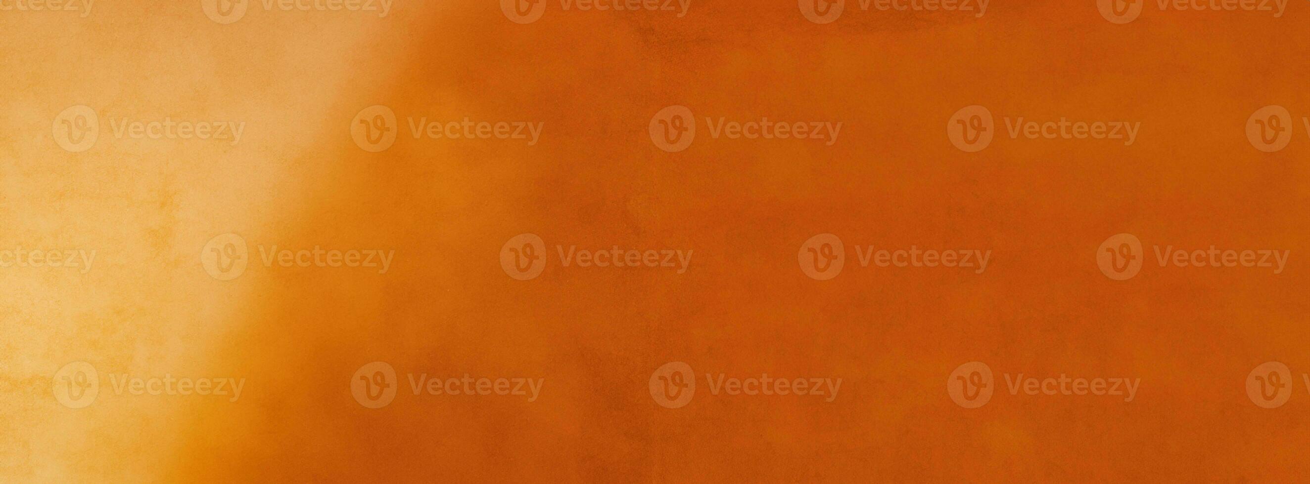 orange and dark cement texture wall banner background photo