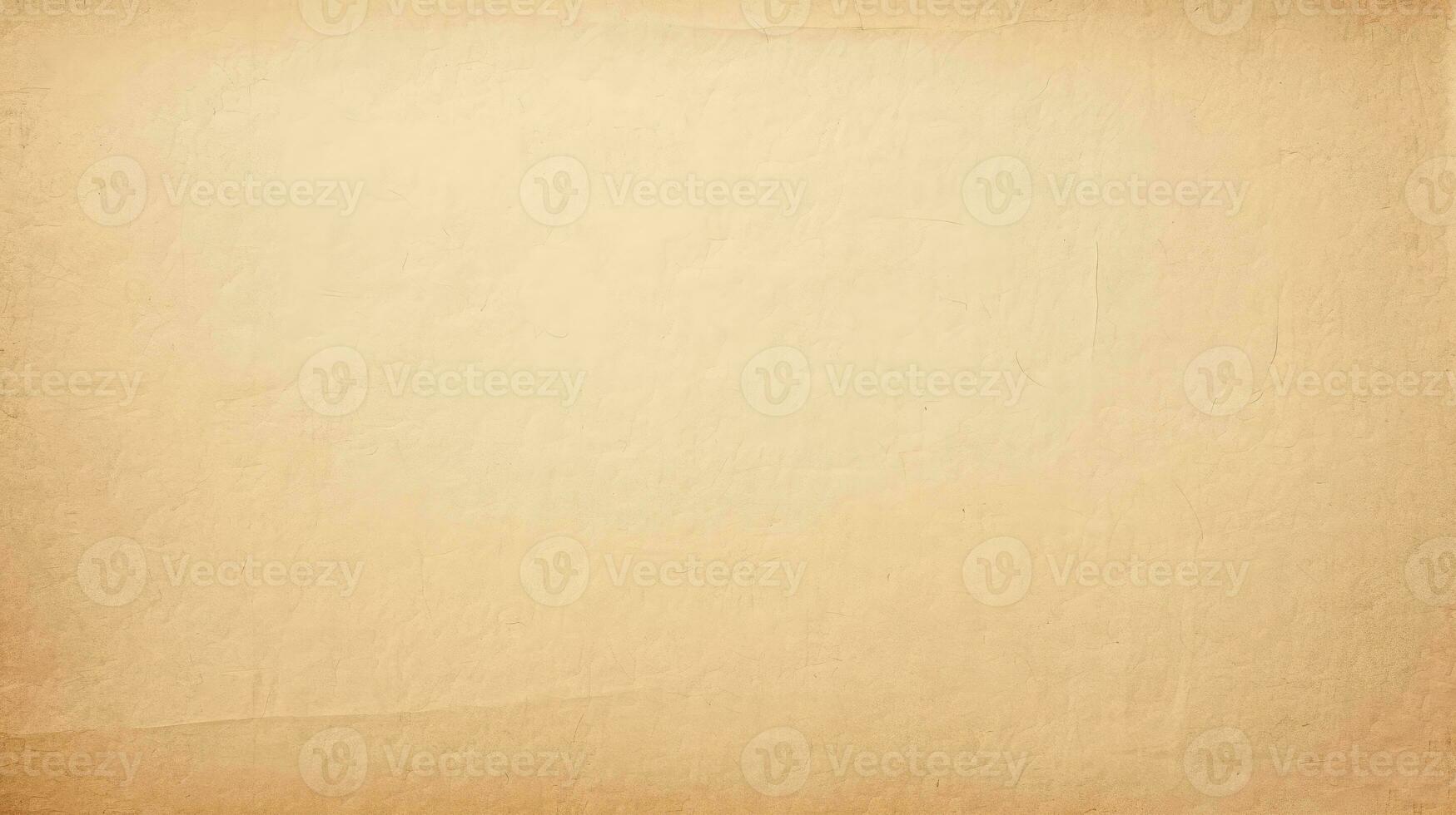 AI generated Vintage cardboard tone texture background, cream paper old grunge retro rustic for wall interiors. photo