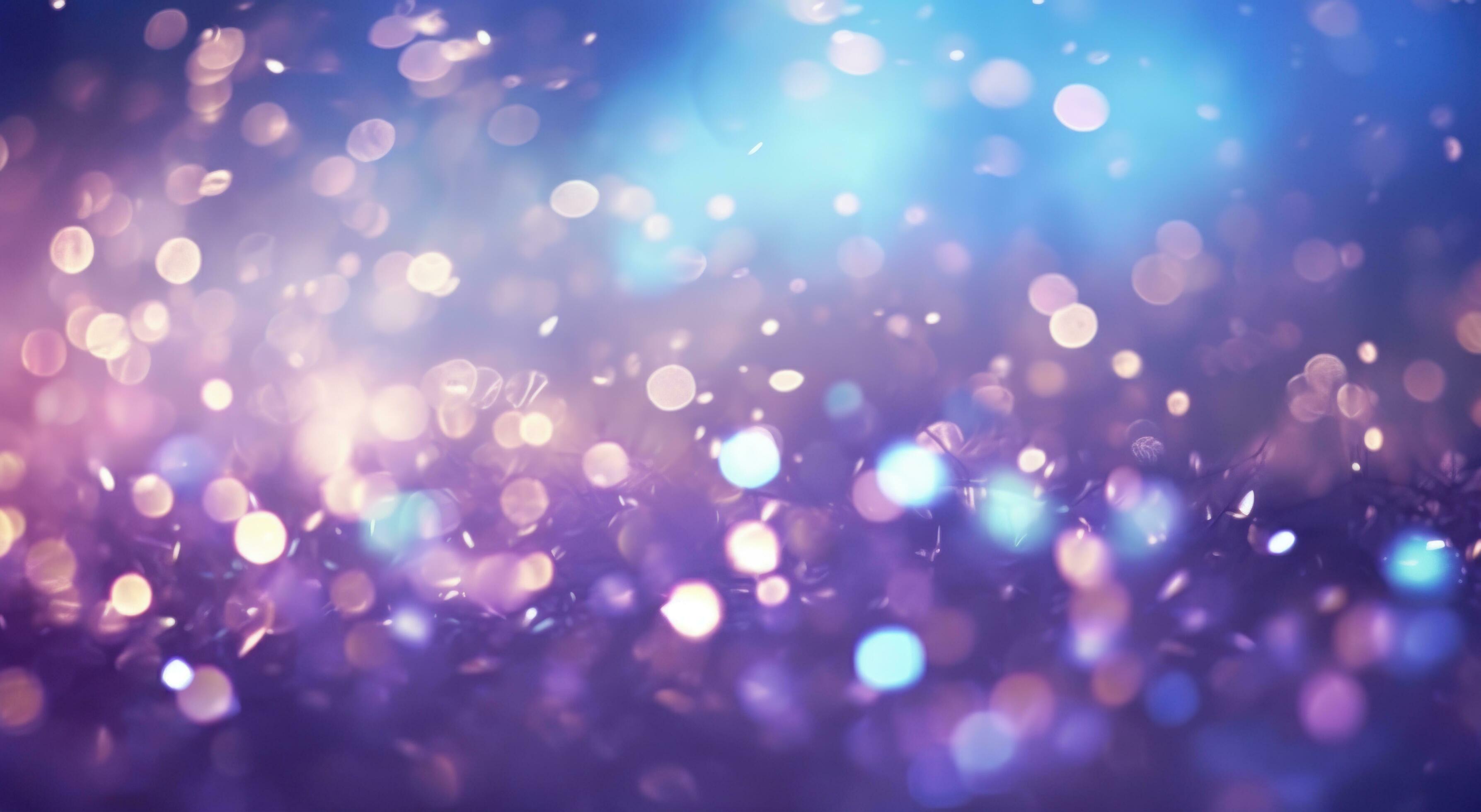 AI generated light bokeh texture, shining star bokeh effects for ...