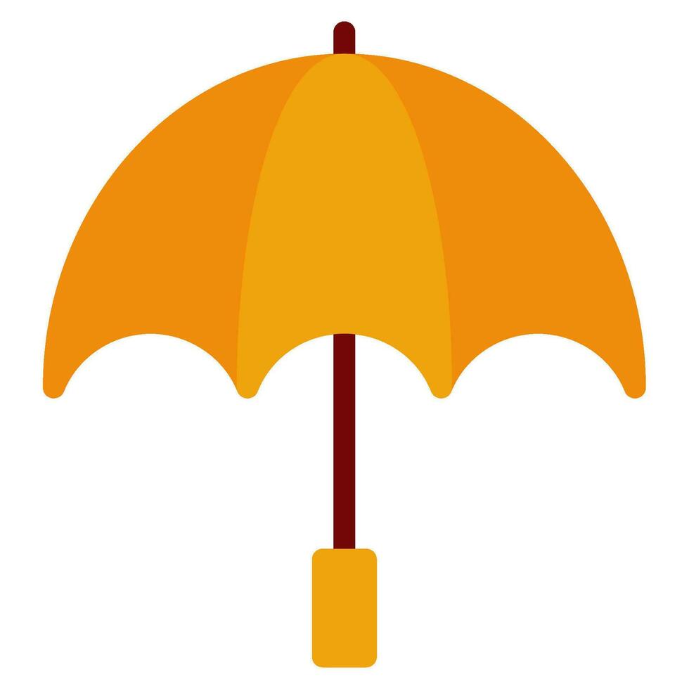 Spring umbrella Vector object illustration