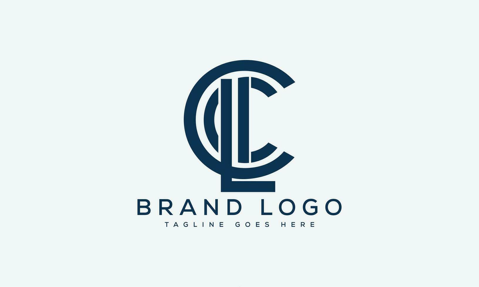 letra cl logo diseño vector modelo diseño para marca.