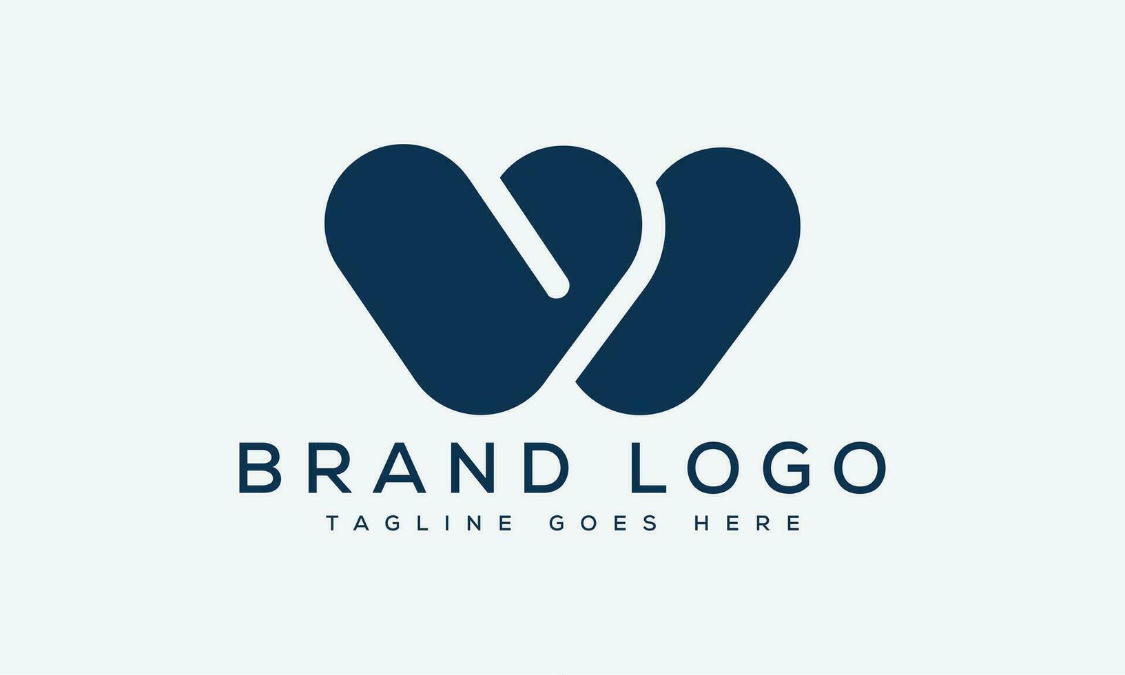 letter W logo design vector template design for brand.