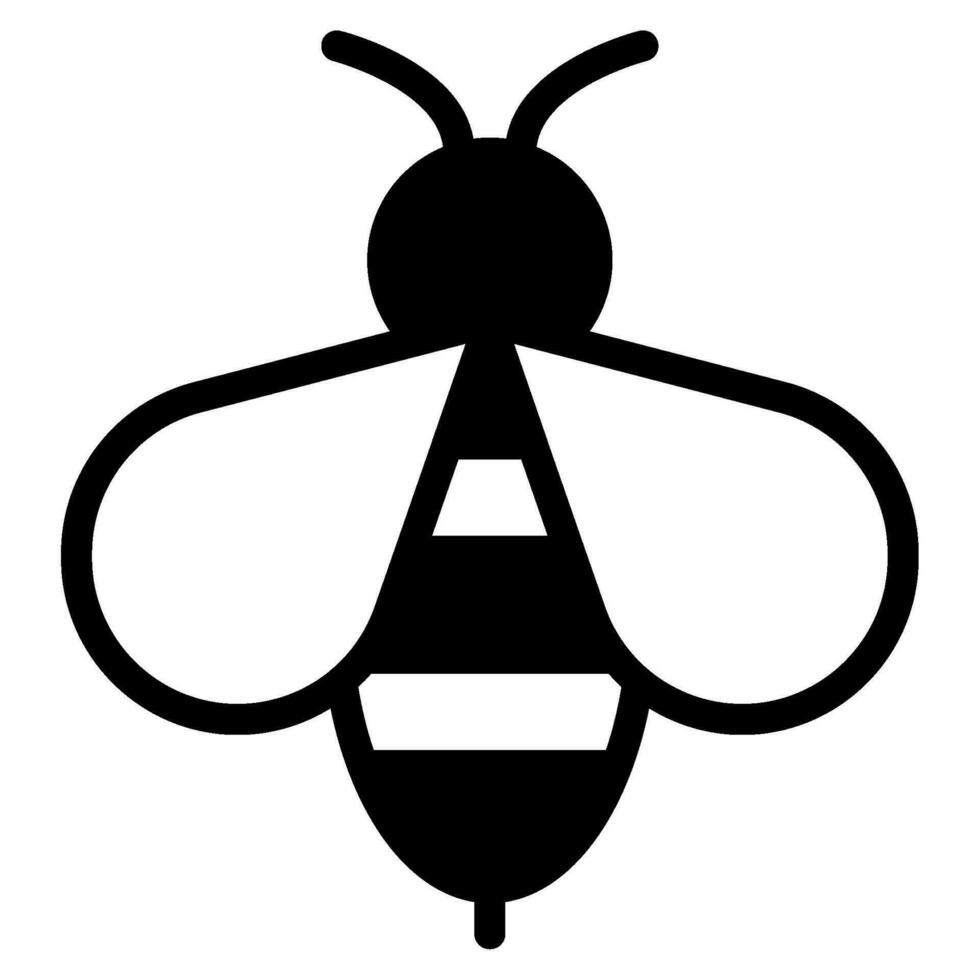 Spring bee Vector object illustration