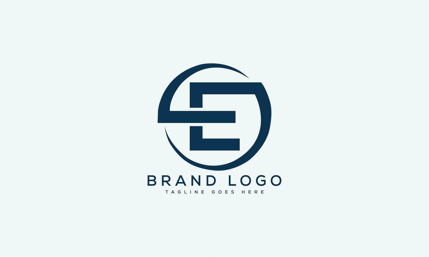 letter E logo design vector template design for brand.