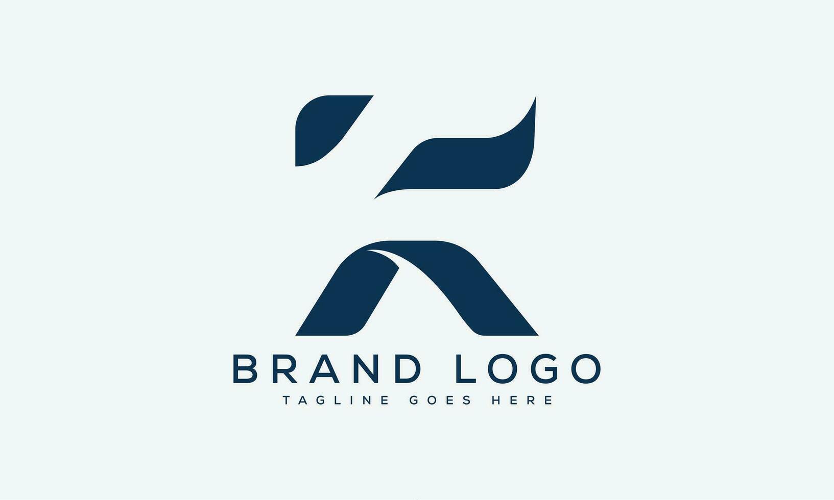 letter KF logo design vector template design for brand.