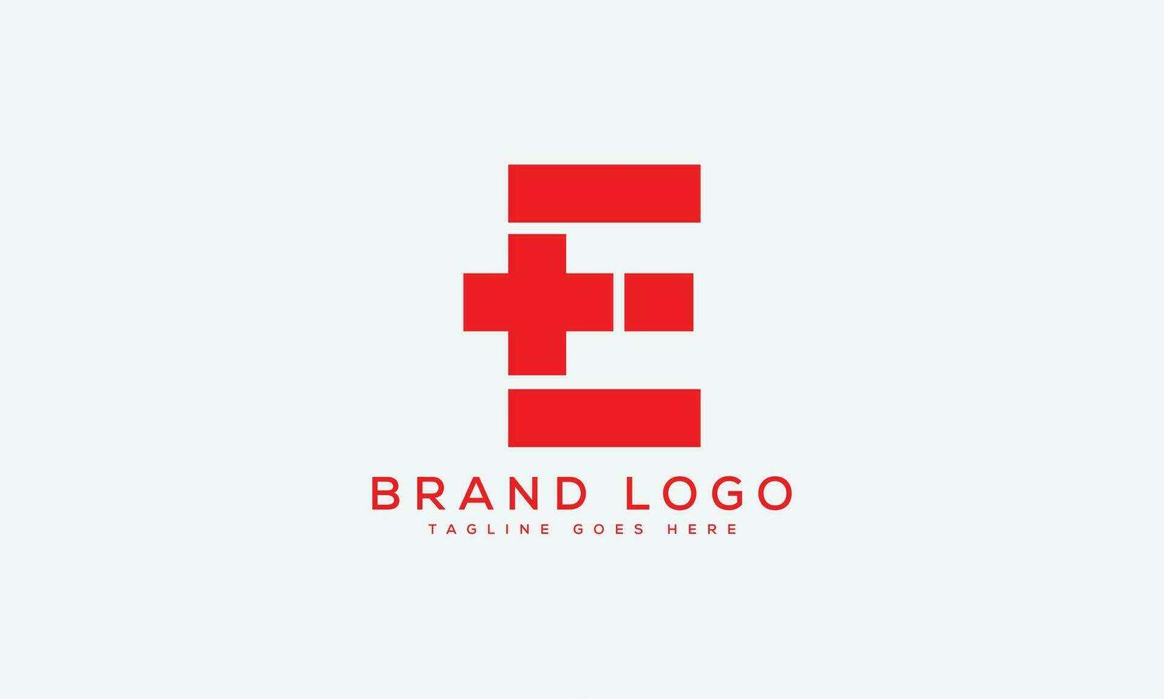 letter E logo design vector template design for brand.