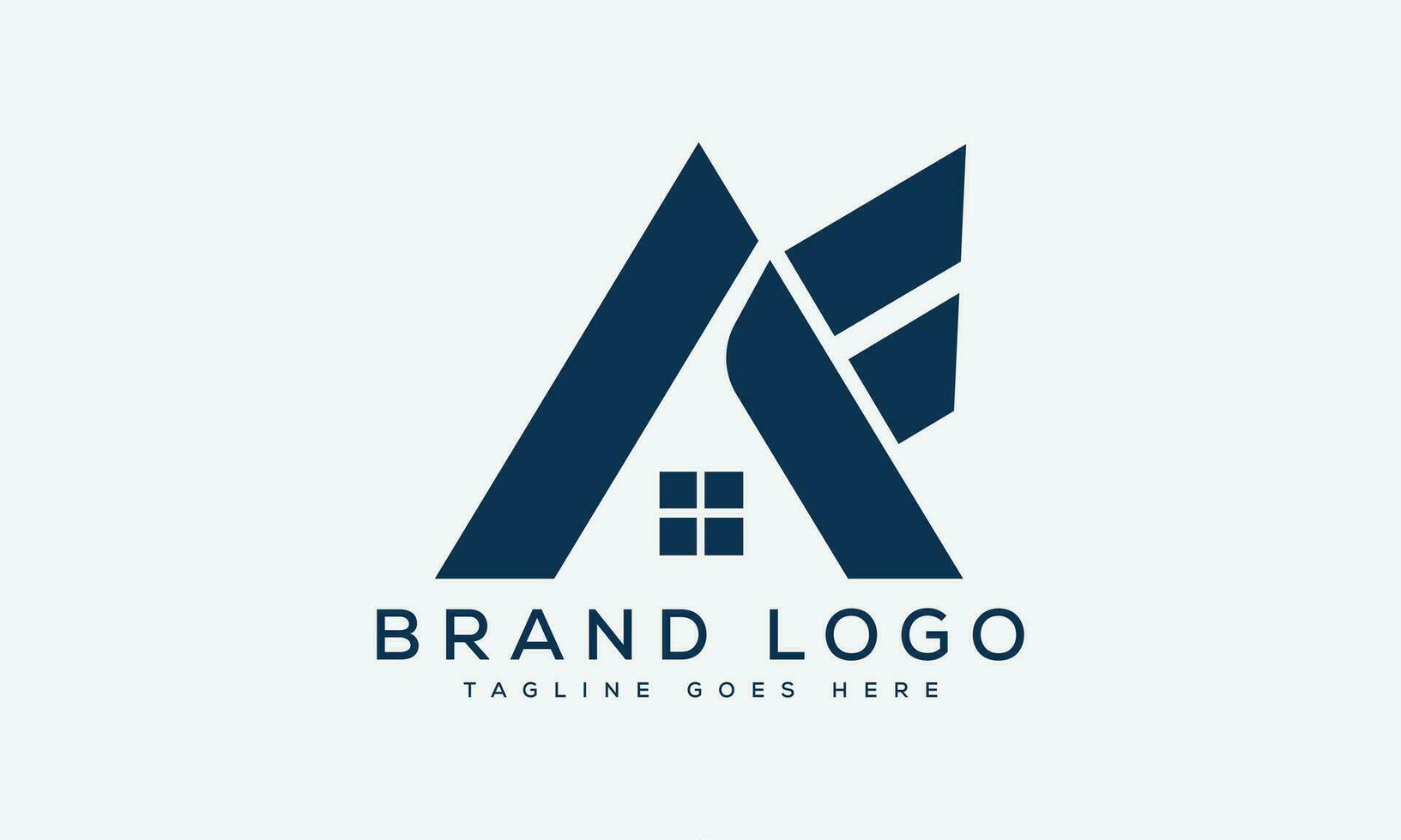 letter AF logo design vector template design for brand.