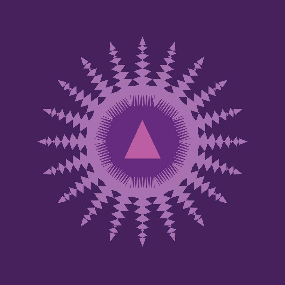 Creative and Modern Mandala Design vector