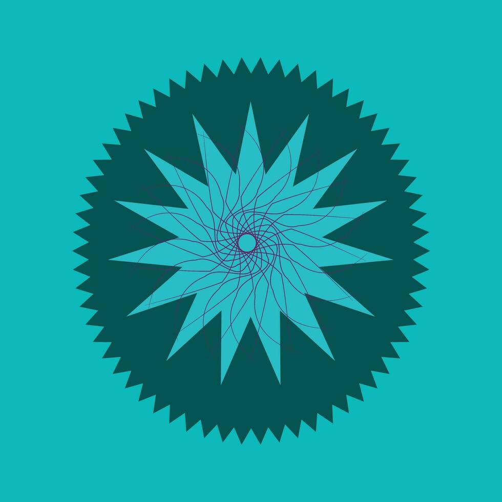 Creative and Modern Mandala Design vector
