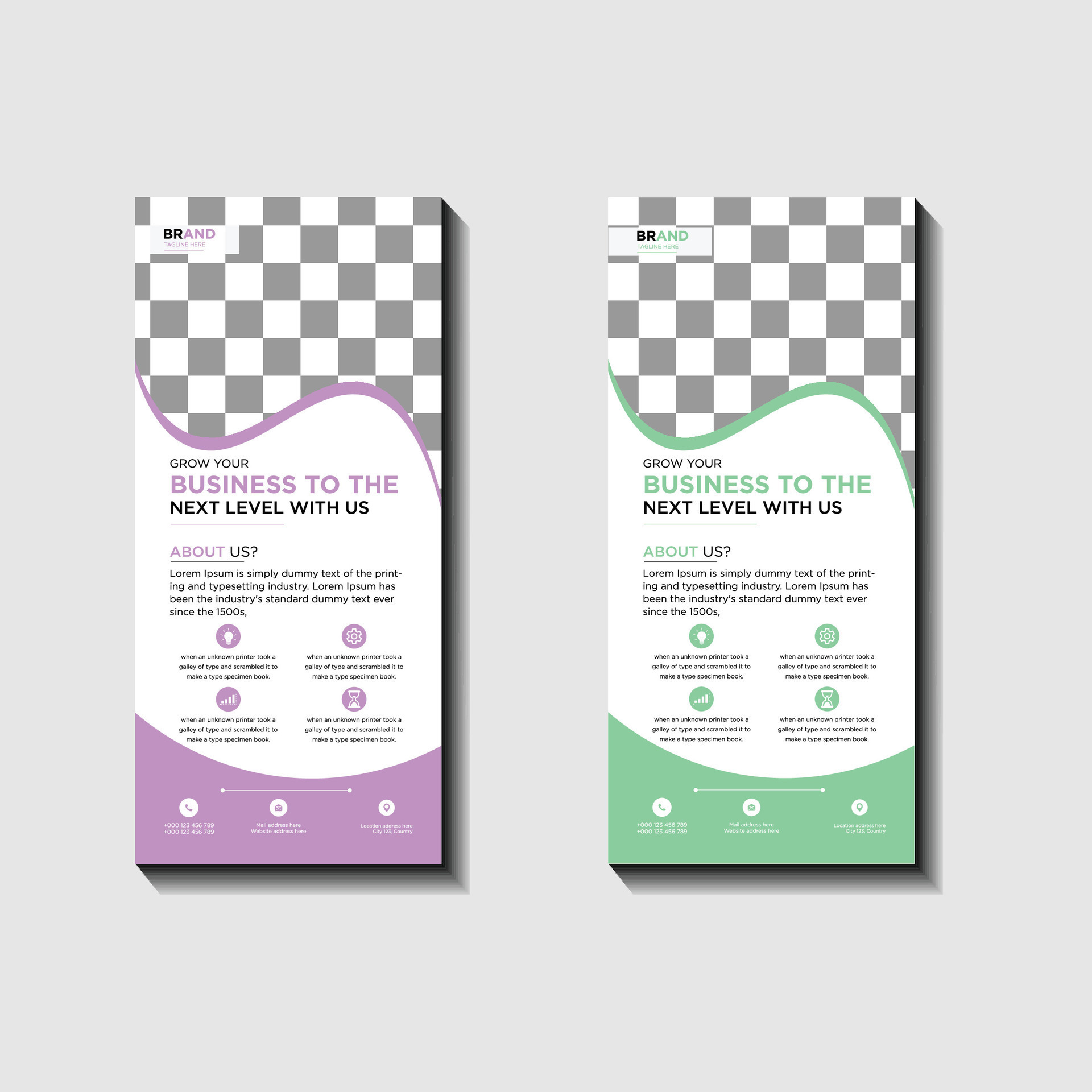 Professional Rack Card Design Templates 35805270 Vector Art at Vecteezy Professional Rack Card Design Templates 35805270 Vector Art at Vecteezy