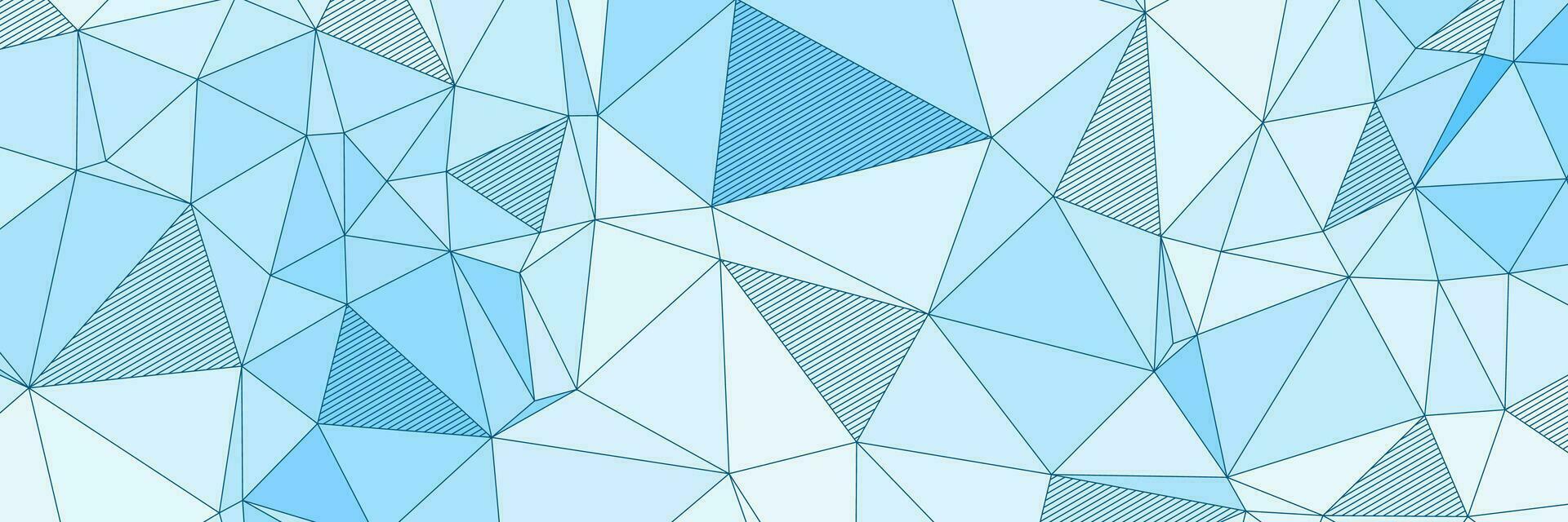 abstract modern elegant light blue background with triangles lines vector