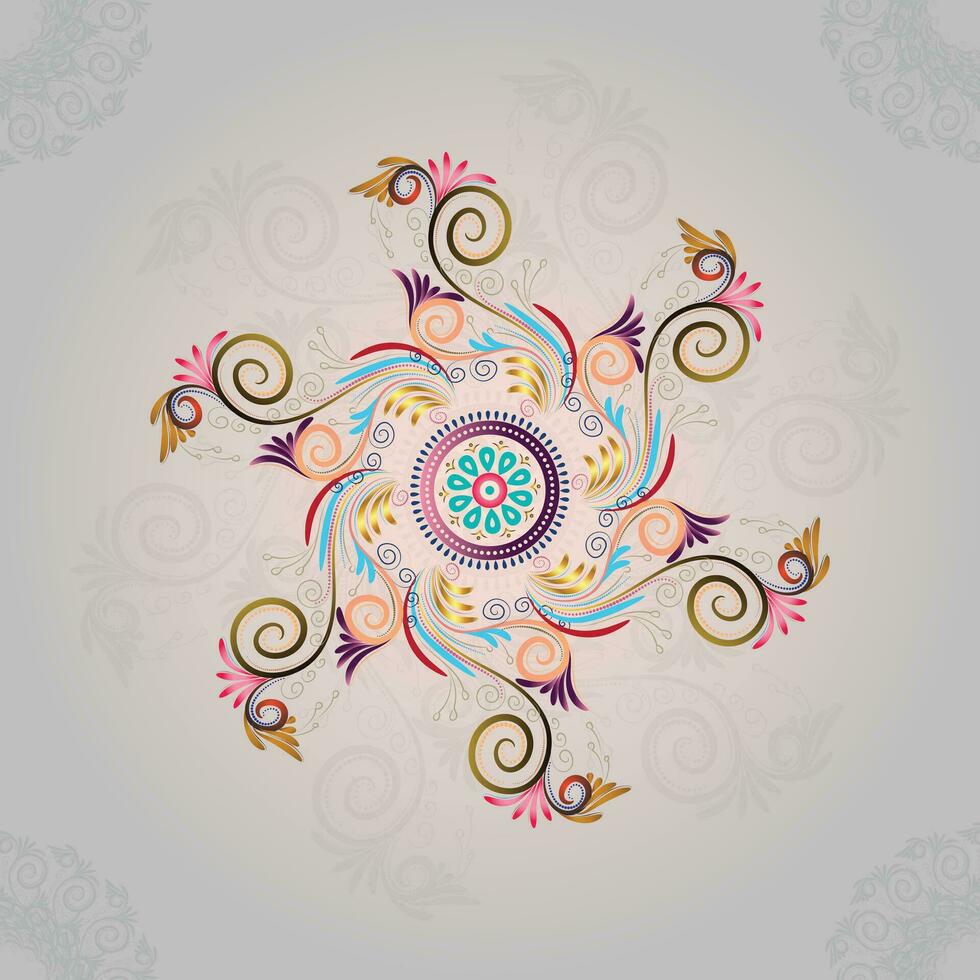 Illustrations background abstract, Seamless background, calligraphic, swirls dividers, Illustration Art vector