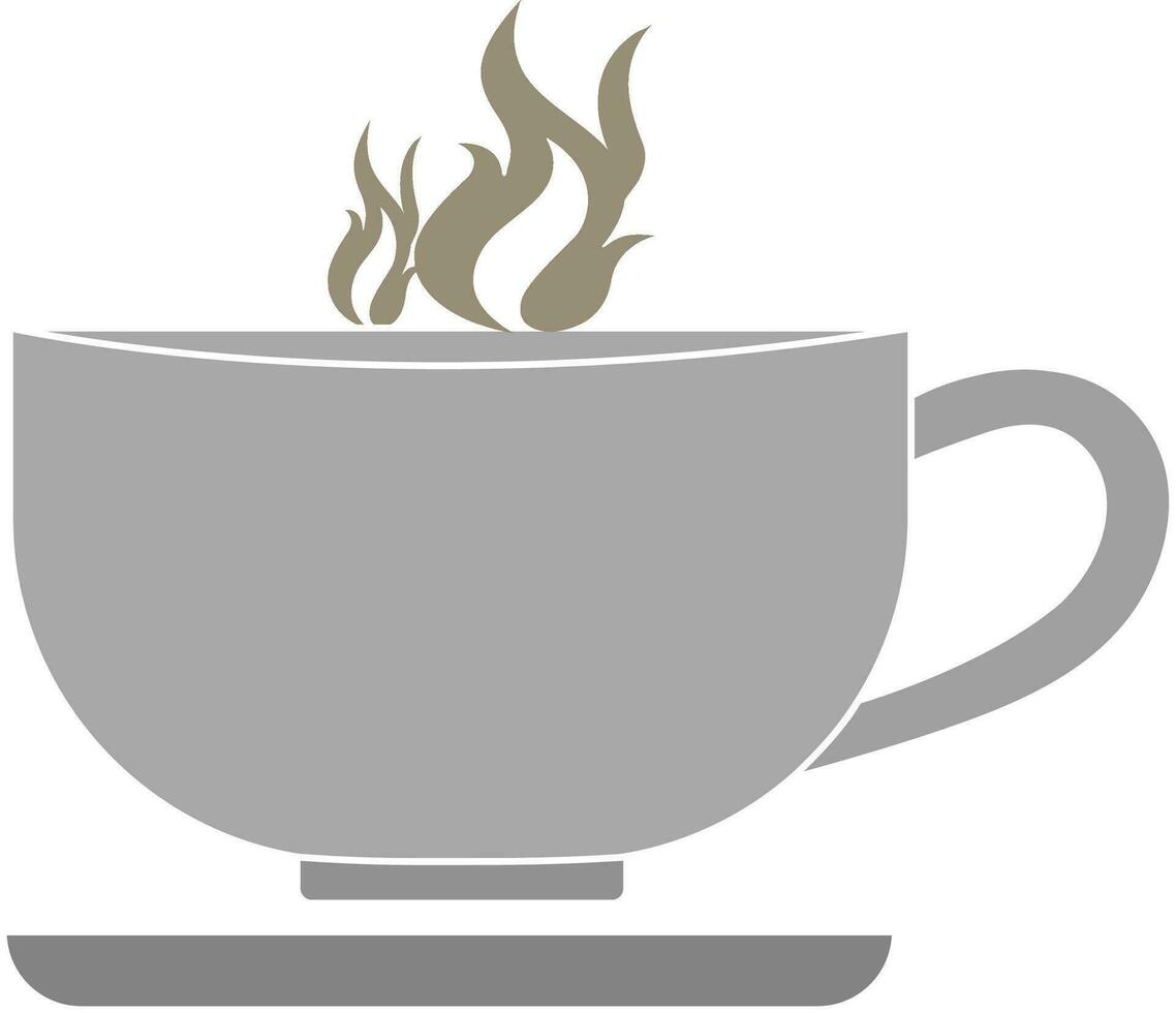 Tea cup, pot illustration vector eps