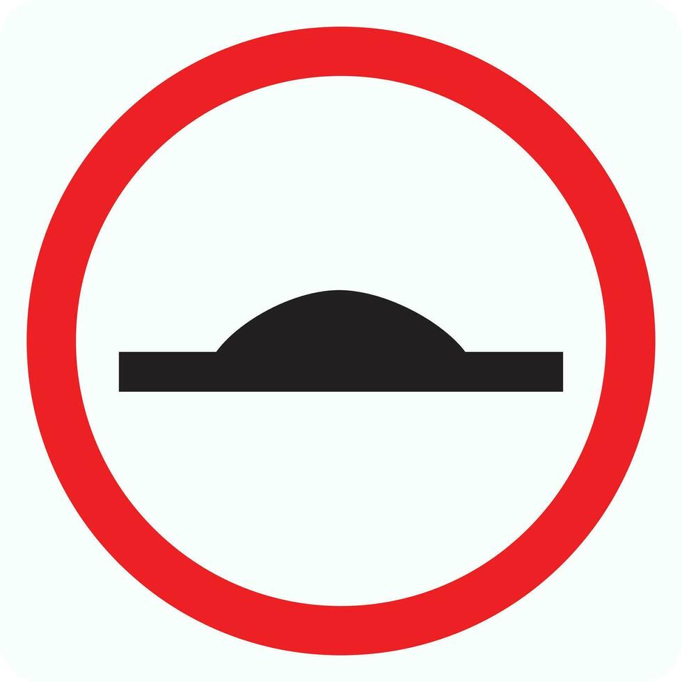 Road, traffic signal speek break icon vector eps