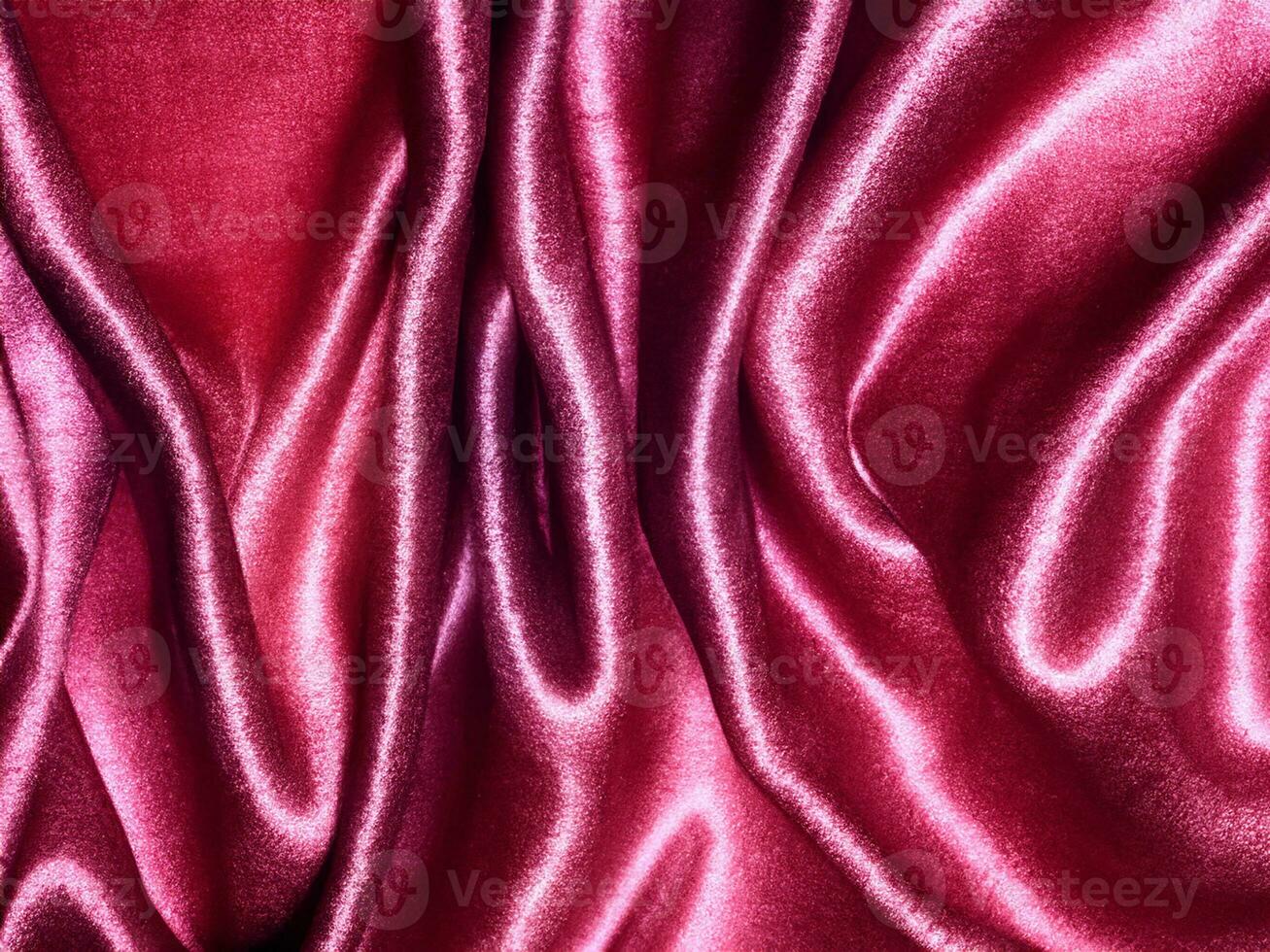 abstract background luxury cloth or liquid wave or wavy folds of grunge silk texture satin velvet material photo