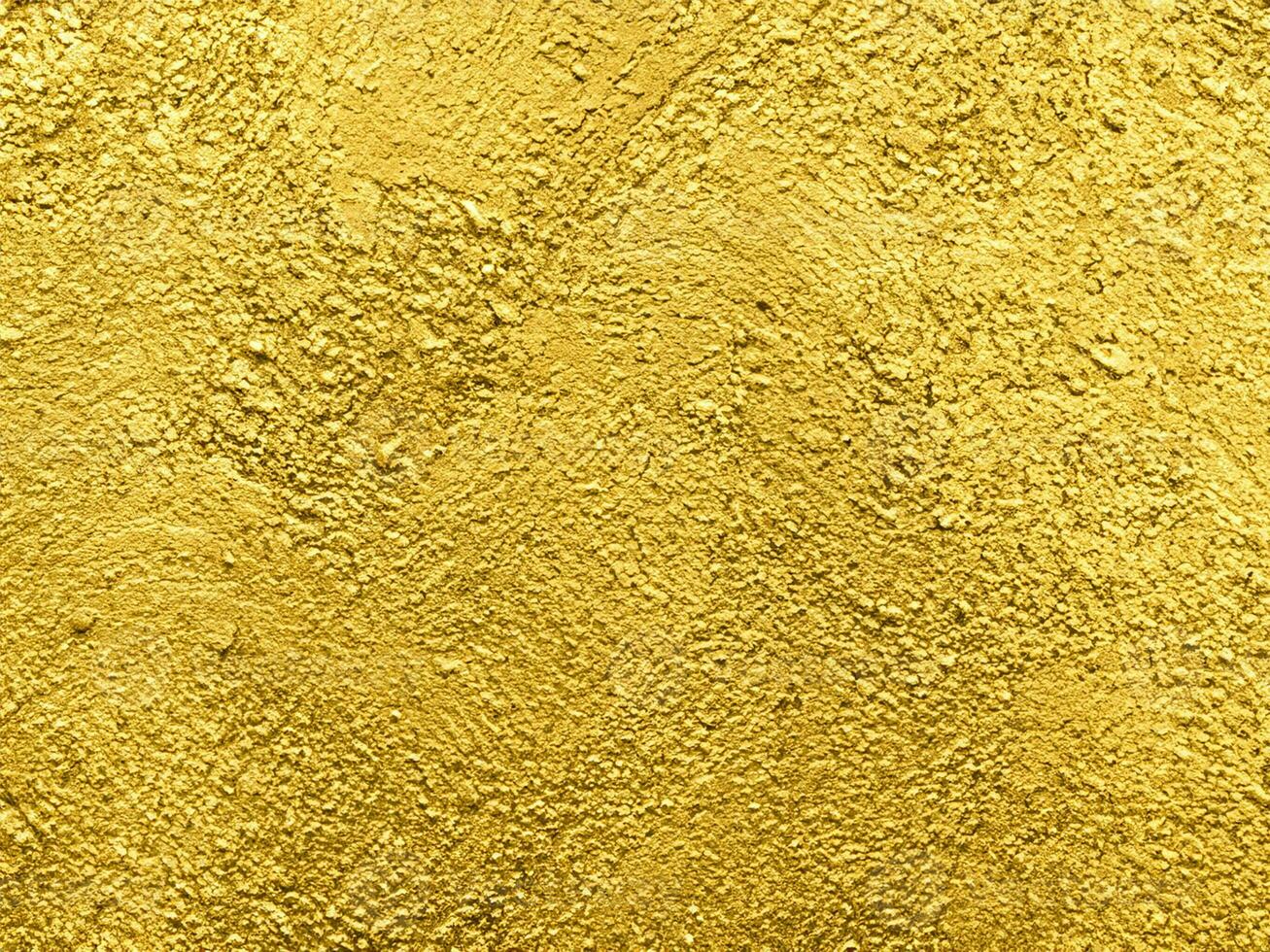 fondo de textura de cemento dorado foto