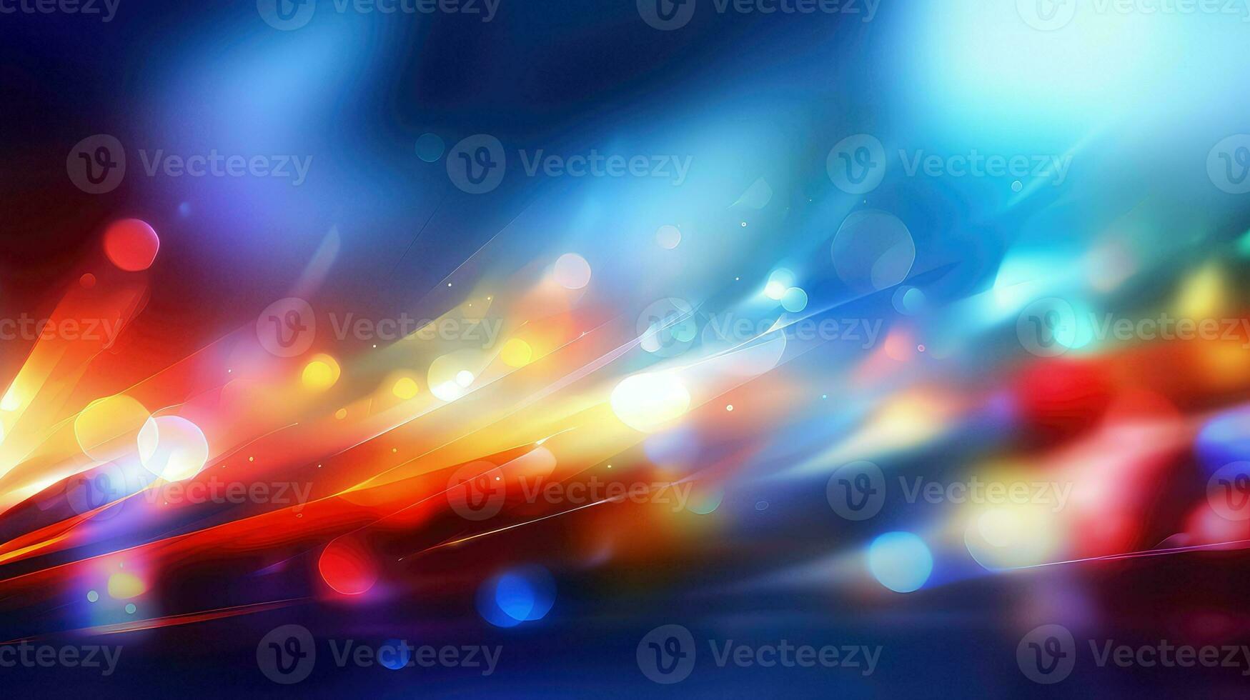 AI generated innovation blur bright business photo
