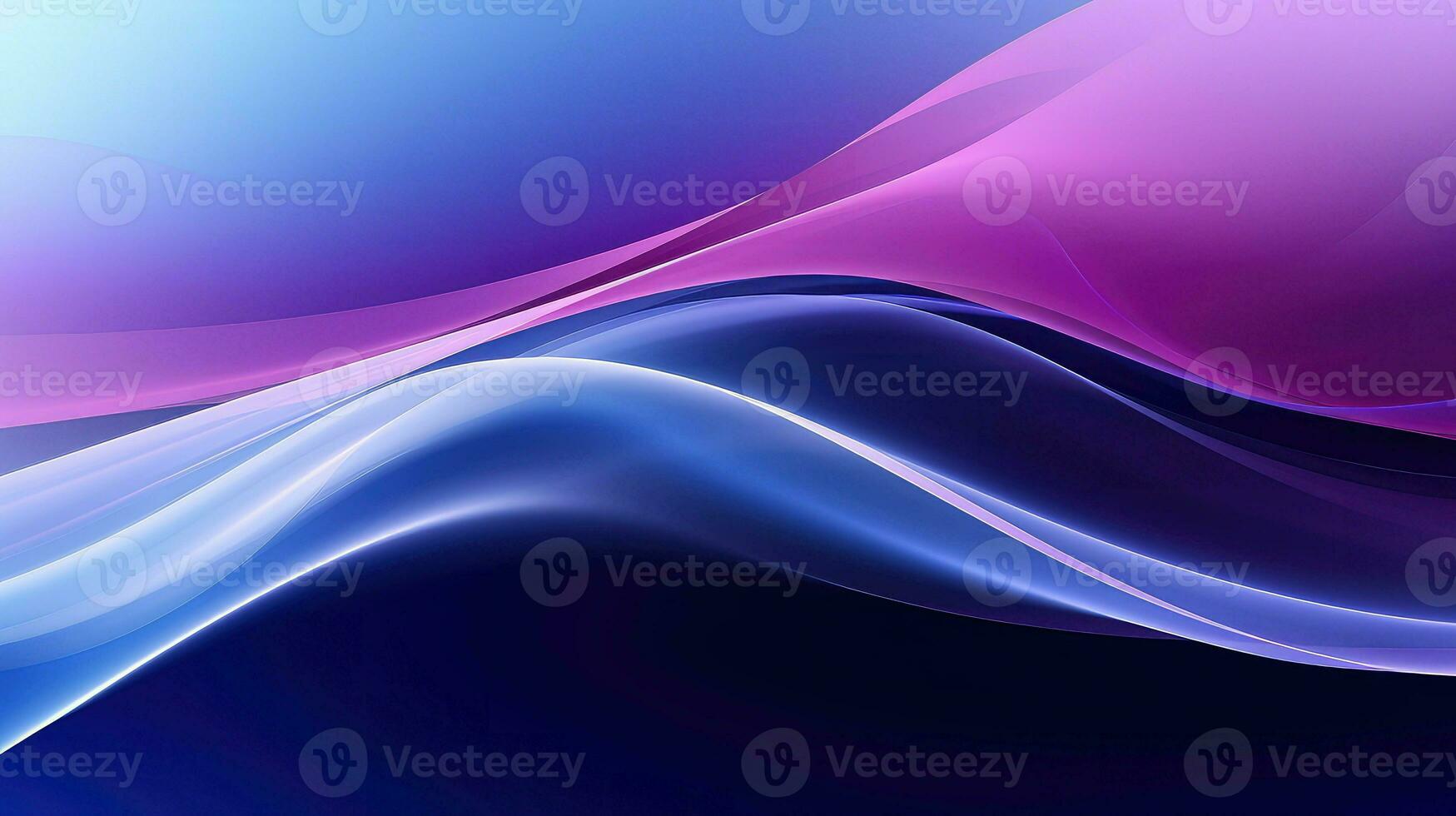AI generated modern wave digital background photo