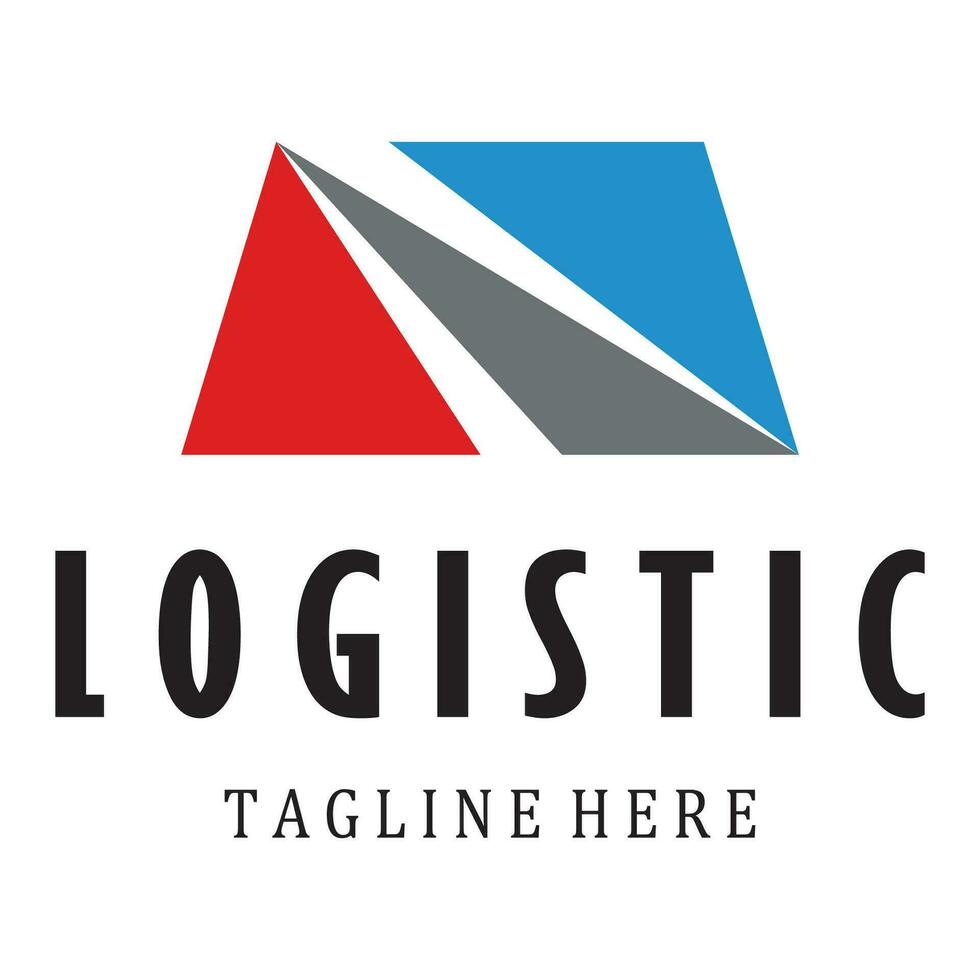 logistics logo icon illustration vector design  distribution symbol  delivery of goods  economy  finance