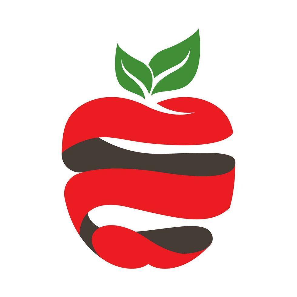 Apple logo design concept vector