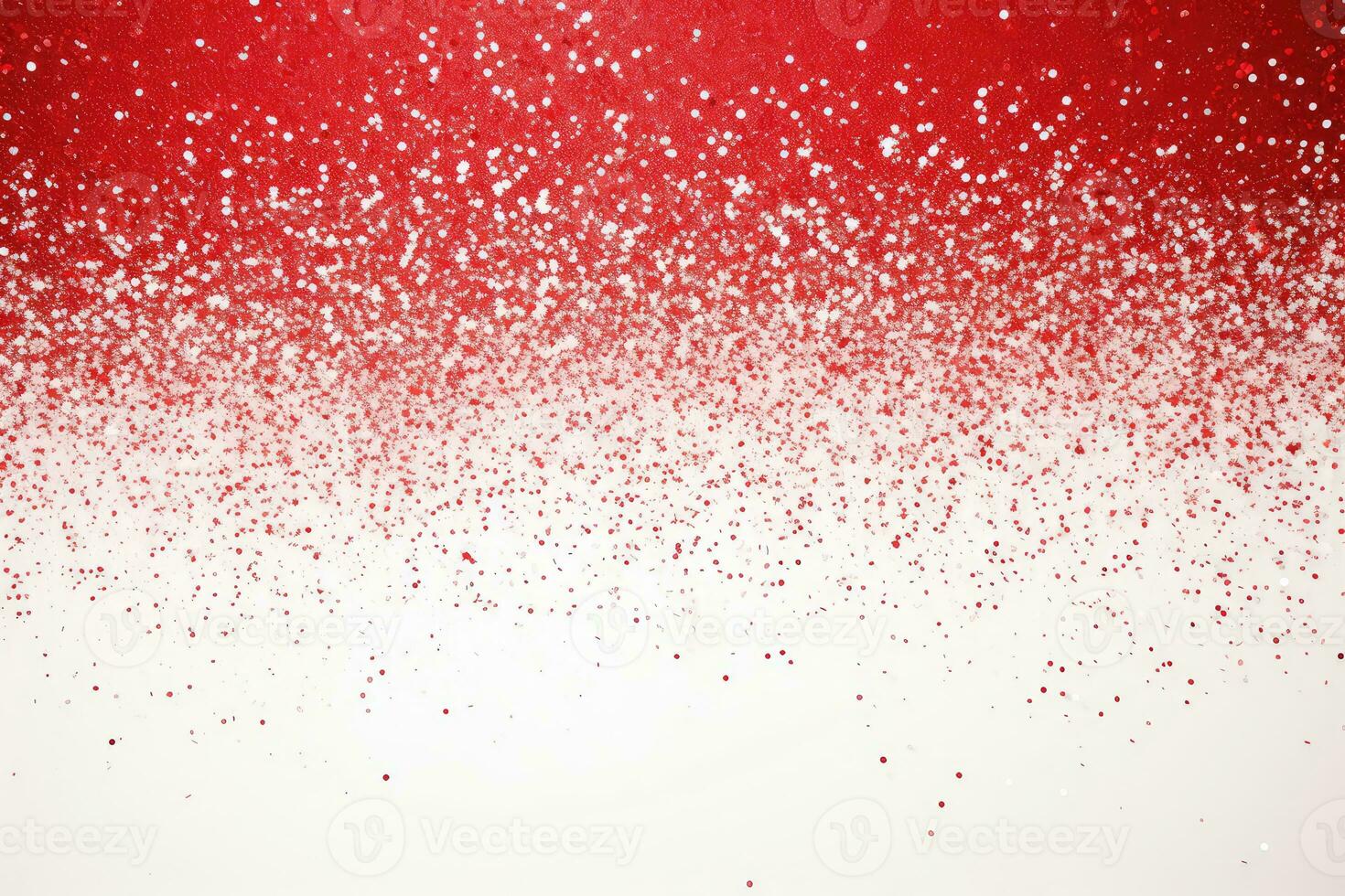 AI generated Abstract festive red background with red and icy circles with copy space for text. photo