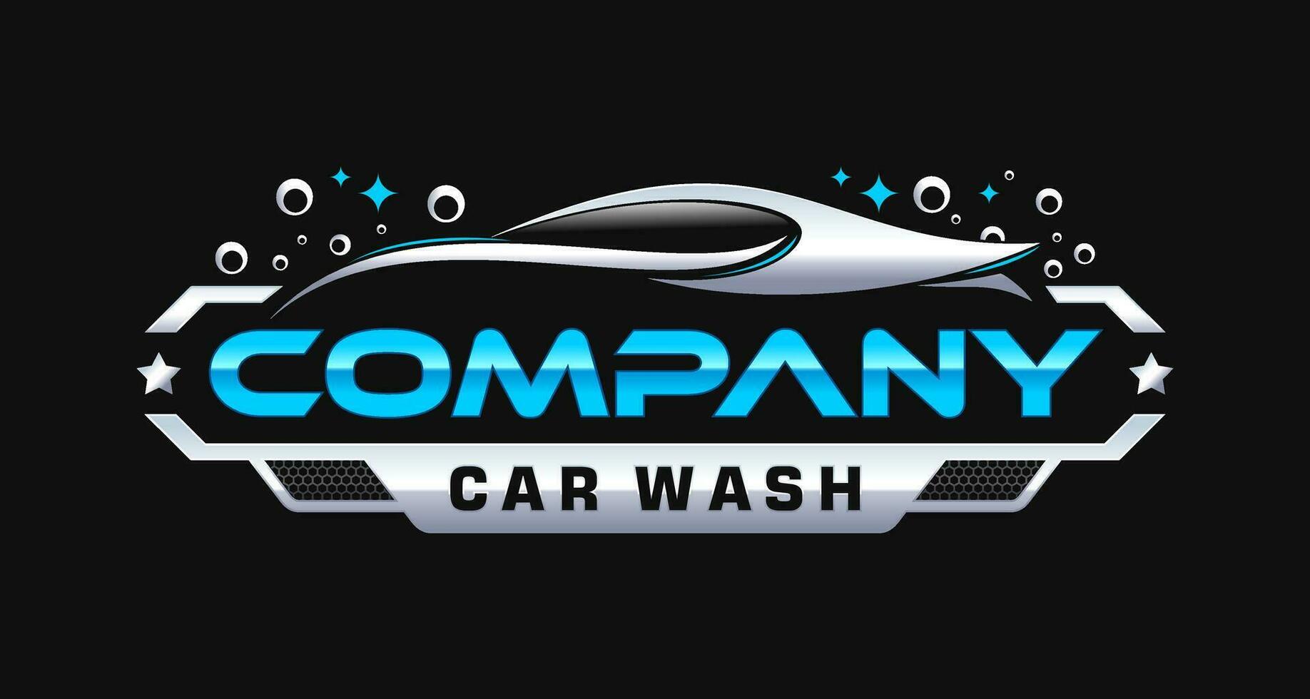 car wash logo design, abstract car silhouette car wash logo design, abstract car silhouette modern minimalist simple flat premium concept. vector illustration