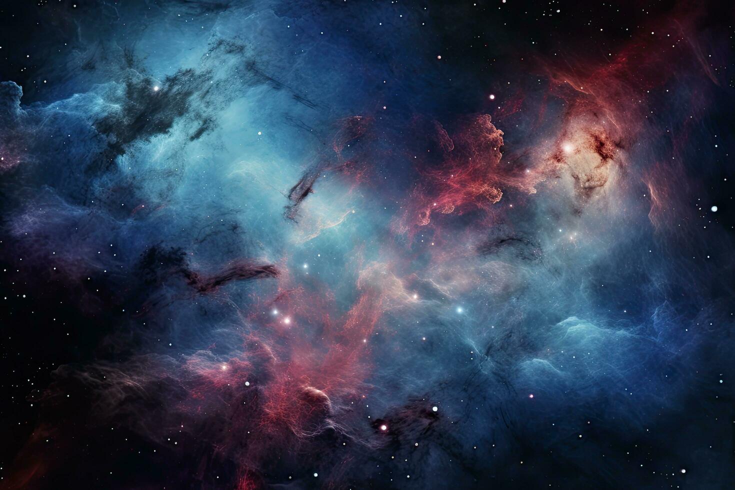 ai generado estrellas de un planeta y galaxia en un gratis espacio elementos de esta imagen amueblado por nasa, ai generado foto