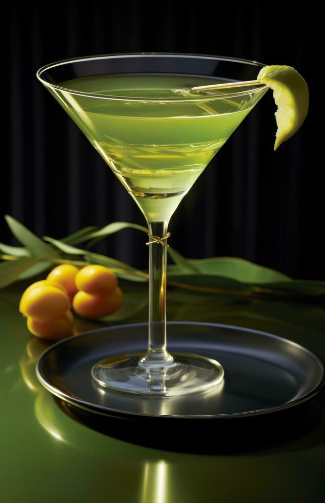 AI generated scott orange cocktail, photo