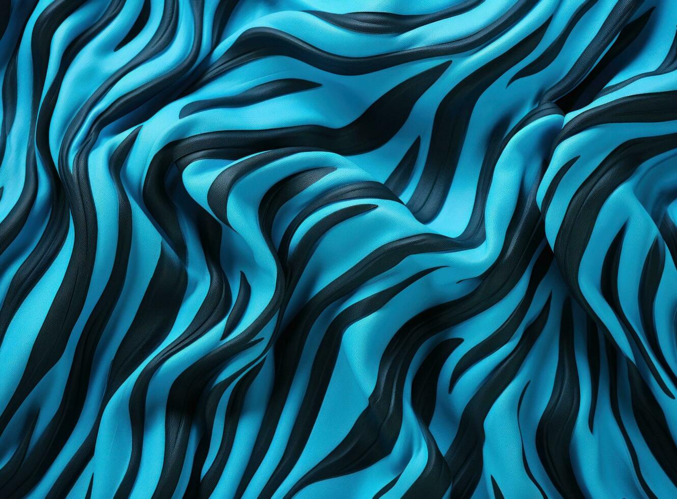 AI generated luz fabric dyed zebra print, photo