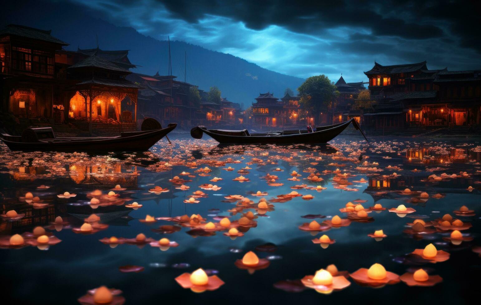 AI generated kashmir to get the maximum tax benefits from the diwali festivities photo