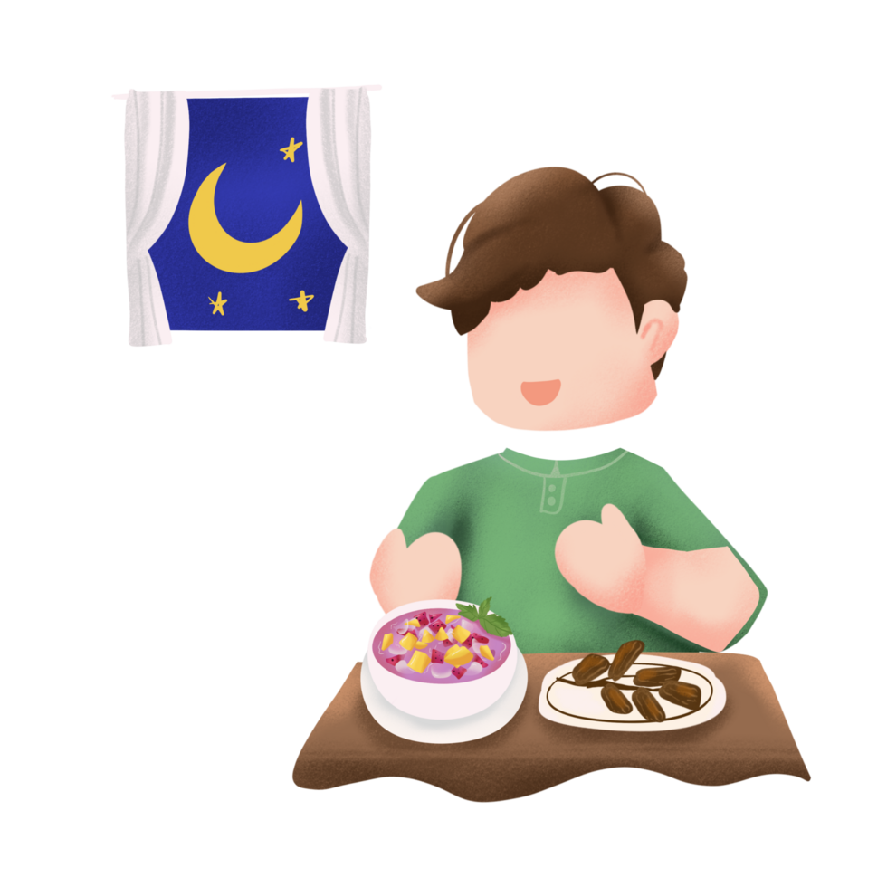 Iftar Ramadan illustration png