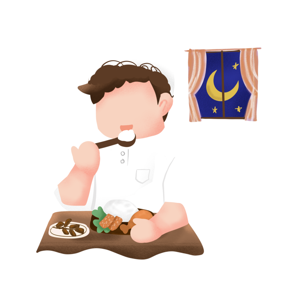 Iftar Ramadan illustration png