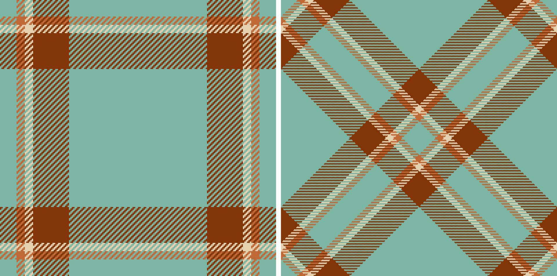 Pattern tartan plaid of textile background fabric with a texture check vector seamless.