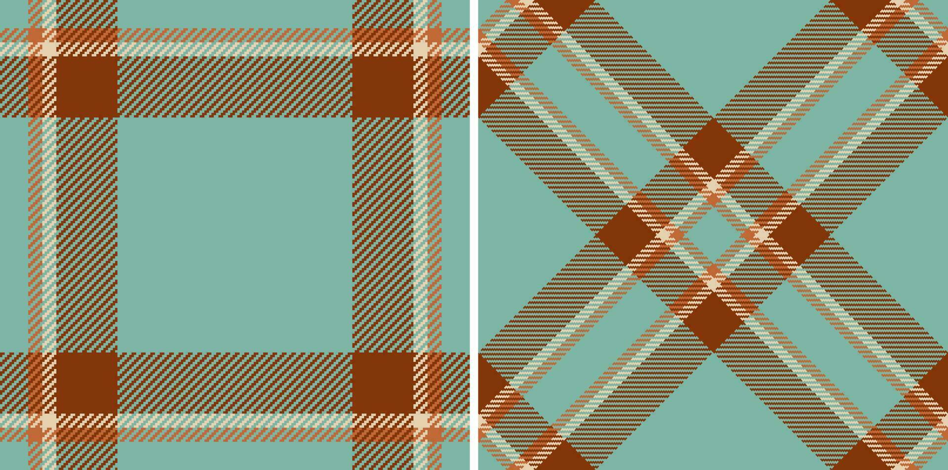 Pattern tartan plaid of textile background fabric with a texture check vector seamless.