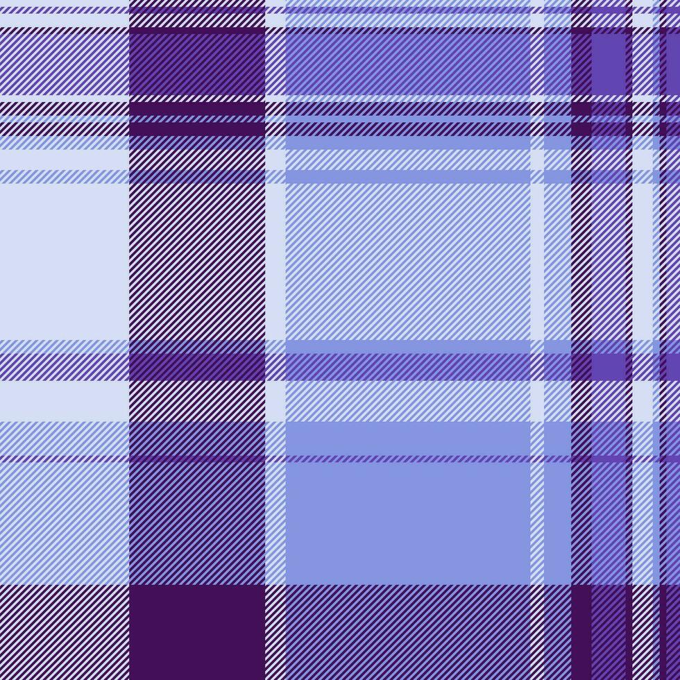 Seamless pattern texture of check plaid background with a tartan vector textile fabric.