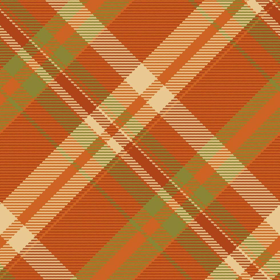 Texture plaid background of seamless tartan vector with a check fabric textile pattern.