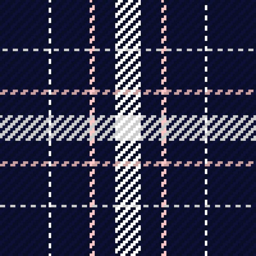 Seamless pattern of scottish tartan plaid. Repeatable background with check fabric texture. Vector backdrop striped textile print.