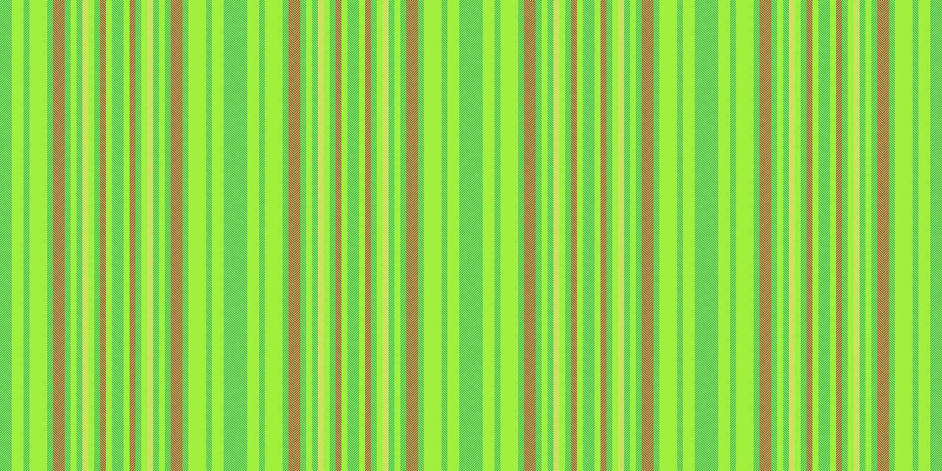 Commercial textile background vertical, layer lines pattern stripe. Fibrous vector seamless texture fabric in green and mint colors.