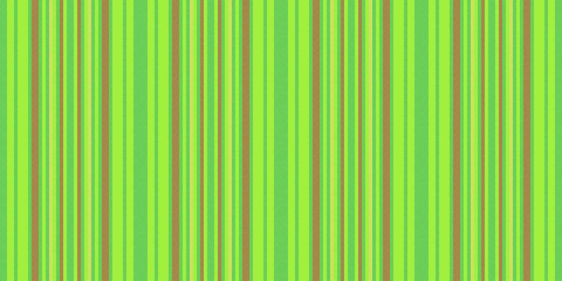 Commercial textile background vertical, layer lines pattern stripe. Fibrous vector seamless texture fabric in green and mint colors.