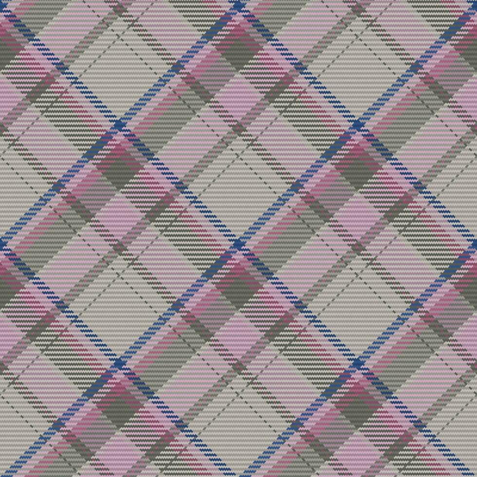 Seamless pattern of scottish tartan plaid. Repeatable background with check fabric texture. Vector backdrop striped textile print.