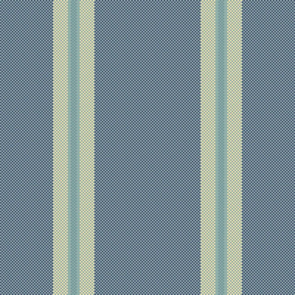 Lines stripe texture of vector textile background with a pattern fabric vertical seamless.