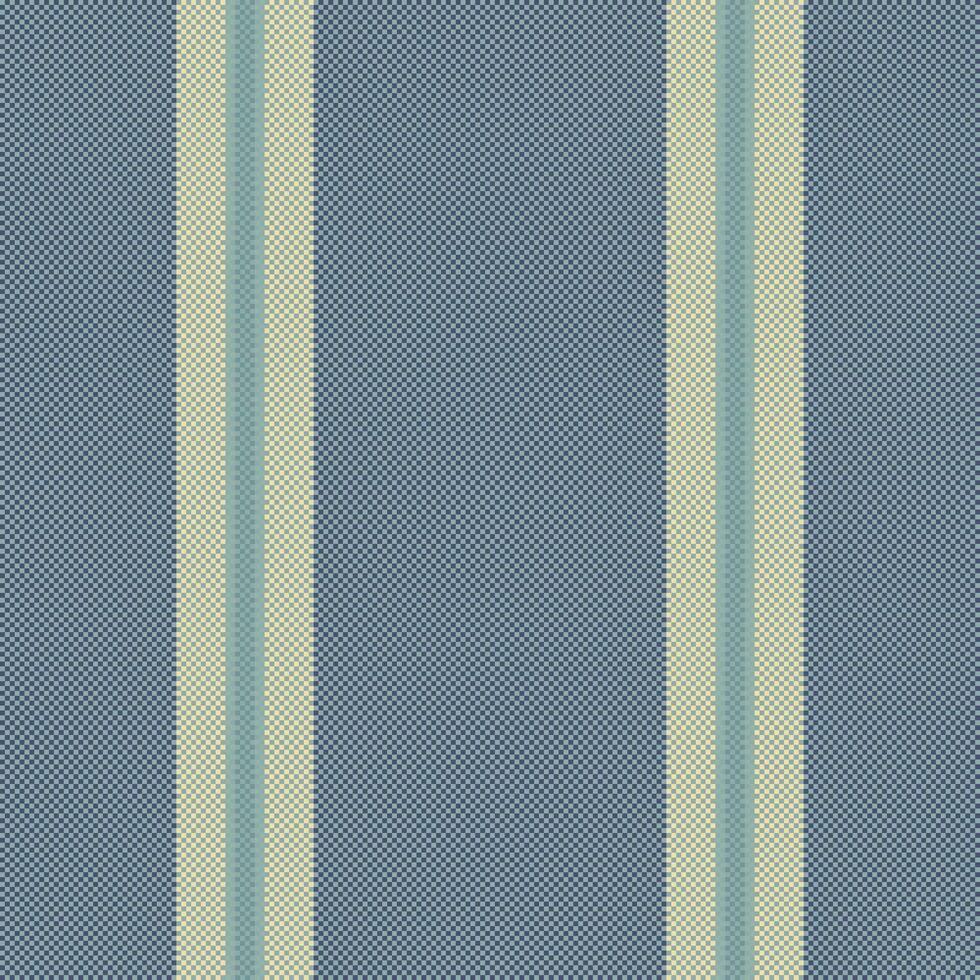 Lines stripe texture of vector textile background with a pattern fabric vertical seamless.