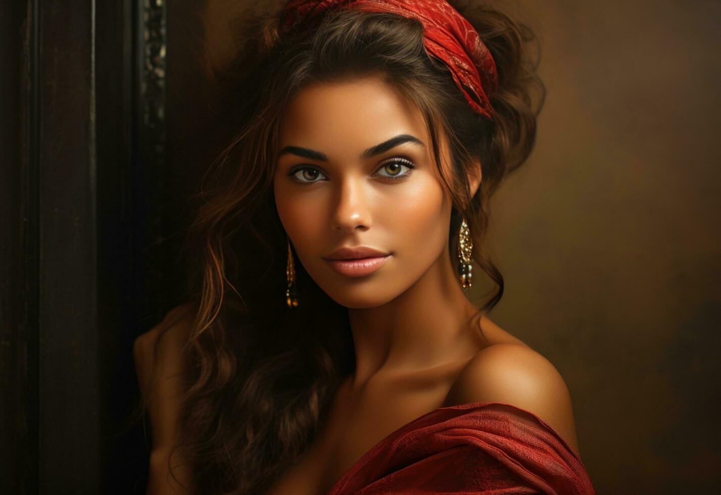 AI generated beautifulwoman  portrait photo