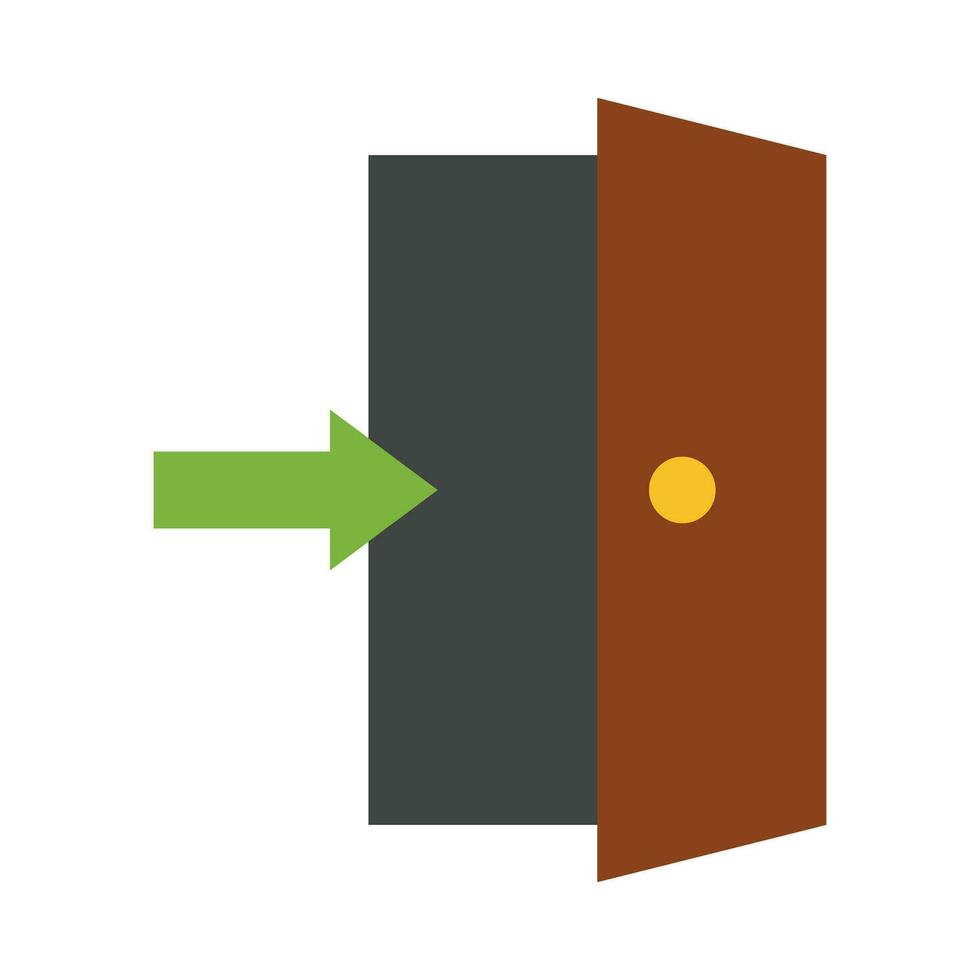 Entry Vector Flat Icon For Personal And Commercial Use.